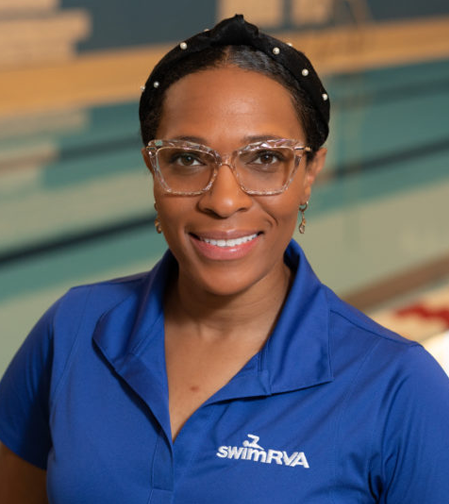 Aponi-Brunson, Assistant Director of Programs at SwimRVA