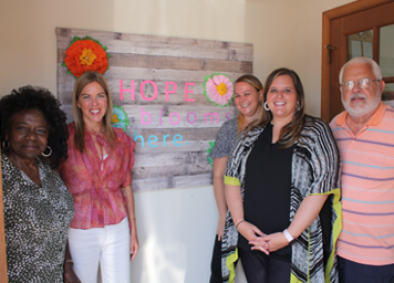 FLOVA with Pregnancy Center leadership