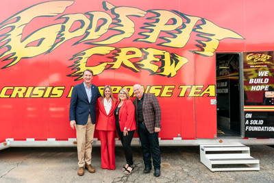 Governor and First Lady with Randy and Terri Johnson